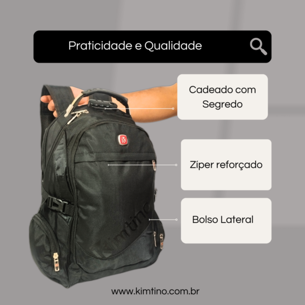 Mochila 7686 Preto